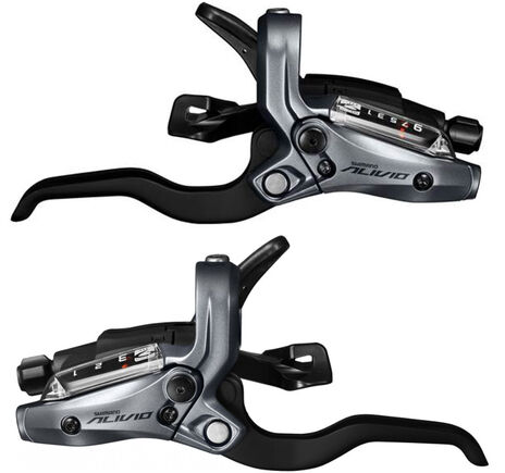 Shimano Alivio M4050 STI Hydraulic Disc Brake Levers 3x9 Speed click to zoom image