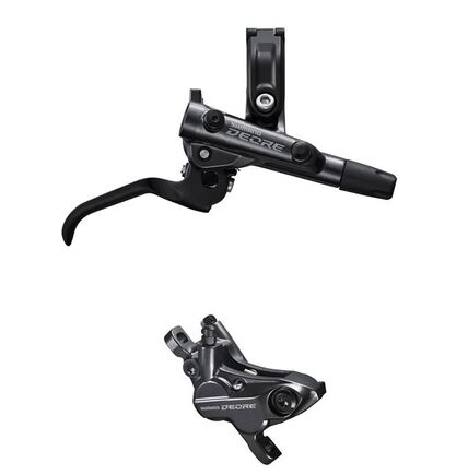 Shimano Deore BL-M6100 Brake Lever & Caliper Bled with Hose click to zoom image