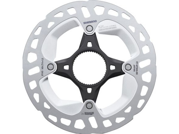 Shimano RT-MT800 disc rotor with external lockring, Ice Tech FREEZA, 140 mm click to zoom image