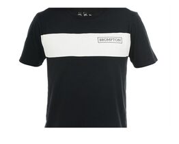 Brompton Short Sleeve Logo T Shirt Black