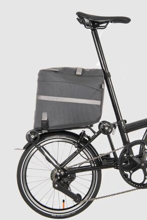 Brompton Borough Roller Rack Bag Dark Grey click to zoom image